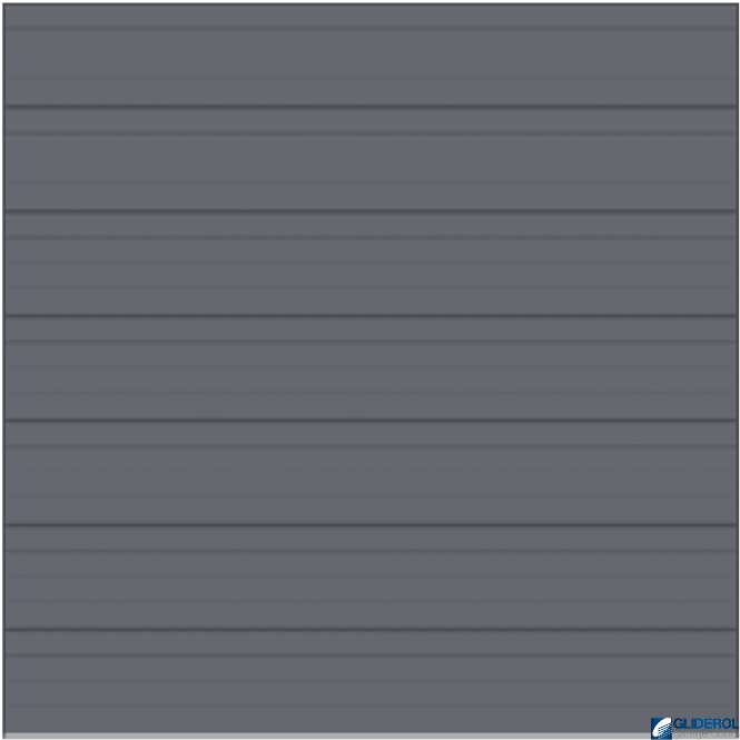Gliderol SLATE GREY (RAL7015) Industrial Sectional Door