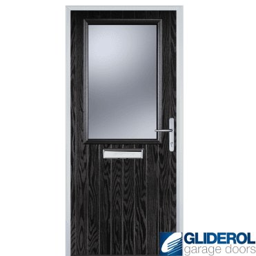 Southgate FIRE-RATED (FD30) door BLACK (RAL9005)