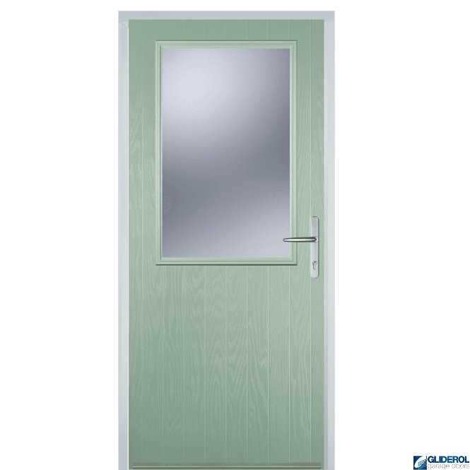 Gliderol Southgate FIRE-RATED (FD30) door CHARTWELL GREEN