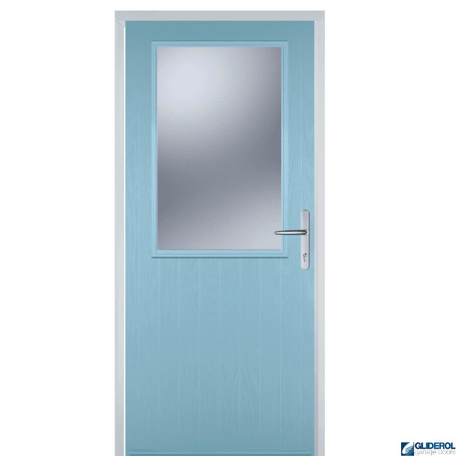 Gliderol Southgate FIRE-RATED (FD30) door DUCK EGG BLUE