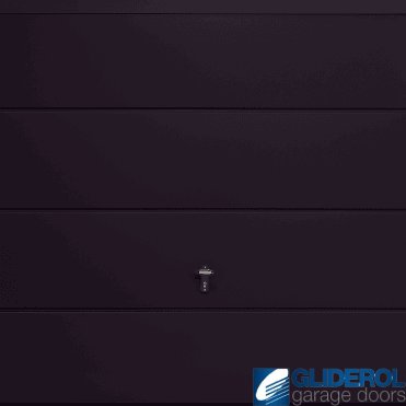STEEL-BLUE (RAL5011) Up & Over Horizontal Wide Rib