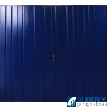 STEEL-BLUE (RAL5011) Up & Over Vertical Standard Rib