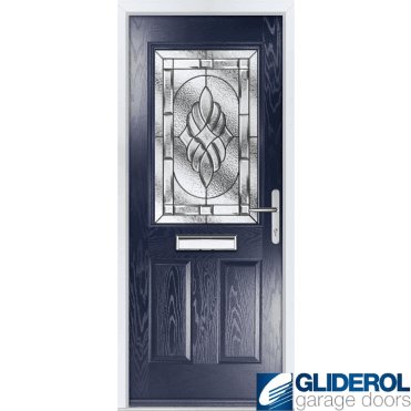 Stokoe front entrance door BLUE