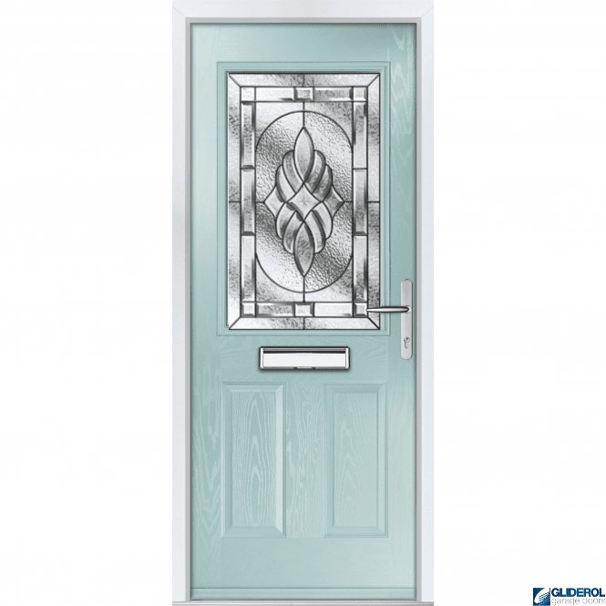 Gliderol Stokoe front entrance door DUCK EGG BLUE