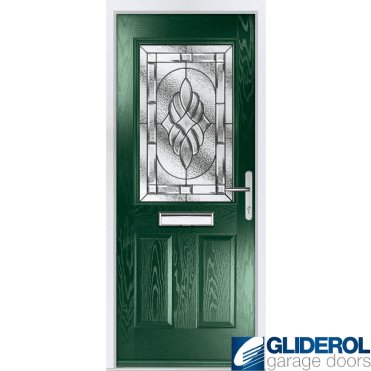 Stokoe front entrance door GREEN (RAL6009)