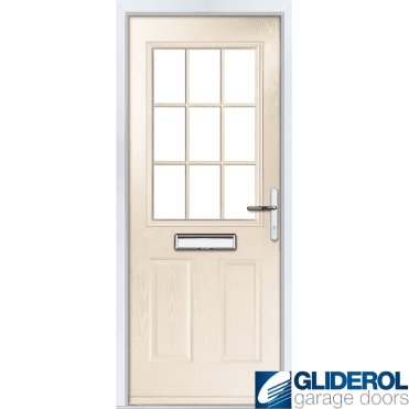 Stokoe Georgian front entrance door CREAM