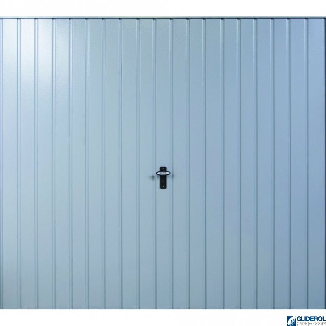 Gliderol TRAFFIC-GREY (RAL7042) Up & Over Vertical Standard Rib