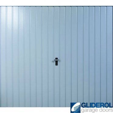 TRAFFIC-GREY (RAL7042) Up & Over Vertical Standard Rib