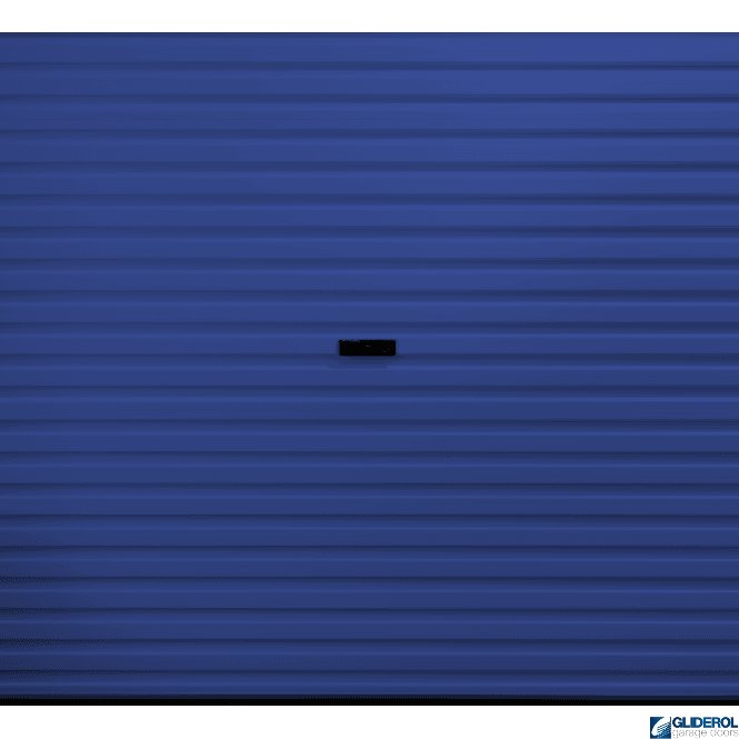 Gliderol ULTRA-MARINE BLUE (RAL5002) Steel Roller Garage Door - Automatic