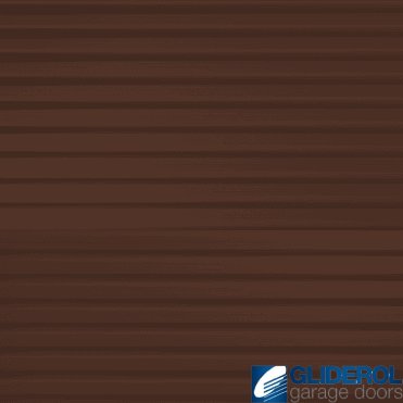 VANDYKE BROWN (BS08B29) Plastisol Covered Light Industrial Steel Roller Door - Automatic