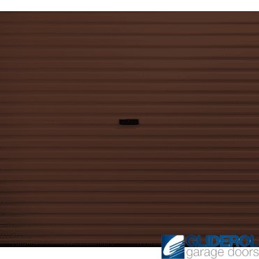 VANDYKE BROWN (BS08B29) Plastisol Covered Steel Roller Garage Door - Manual