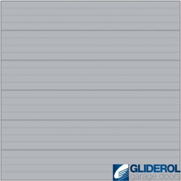 WHITE ALUMINIUM (RAL9006) Industrial Sectional Door