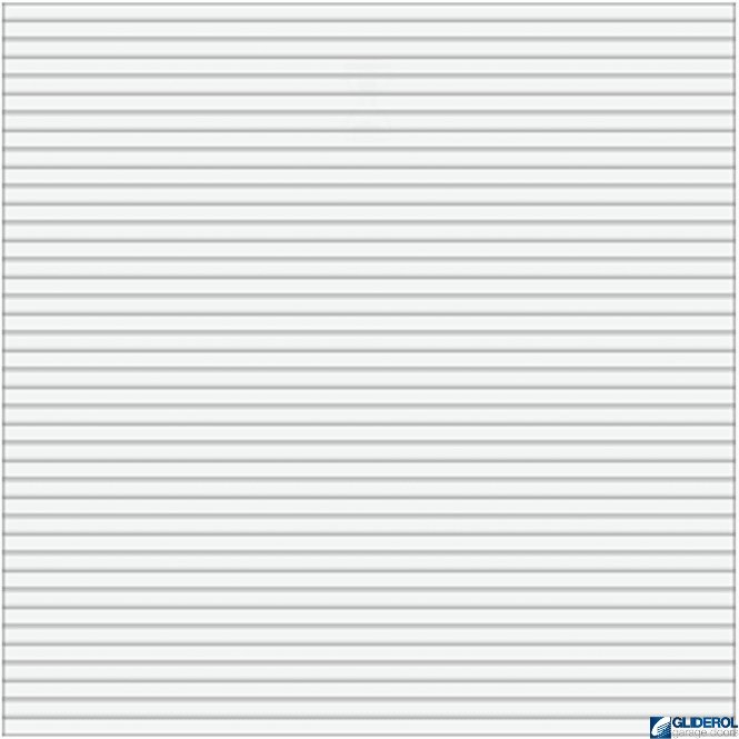 Gliderol WHITE (RAL9016) Industrial Insulated 95mm Steel Roller Door