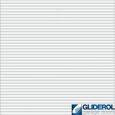 WHITE (RAL9016) Industrial Insulated 95mm Steel Roller Door