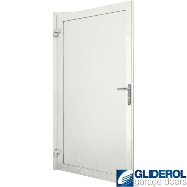 WHITE (RAL9016) Insulated Solid Personnel Door