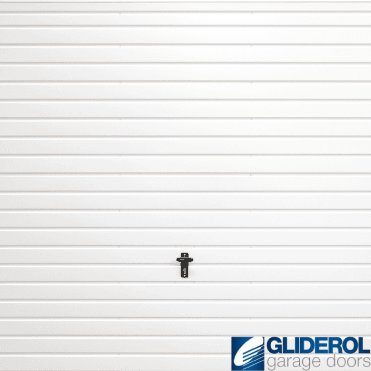 WHITE (RAL9016) Up & Over Horizontal Standard Rib