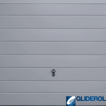 WINDOW-GREY (RAL7040) Up & Over Horizontal Medium Rib