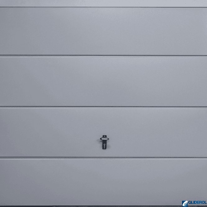 Gliderol WINDOW-GREY (RAL7040) Up & Over Horizontal Wide Rib