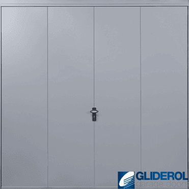 WINDOW-GREY (RAL7040) Up & Over Vertical Wide Rib