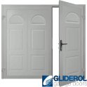 LIGHT GREY (RAL7035) Dylan Premium non-insulated Side Hinged Garage Door