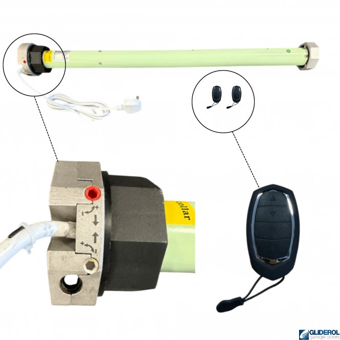 New Neco 70Nm roller door motor with built in obstacle detection