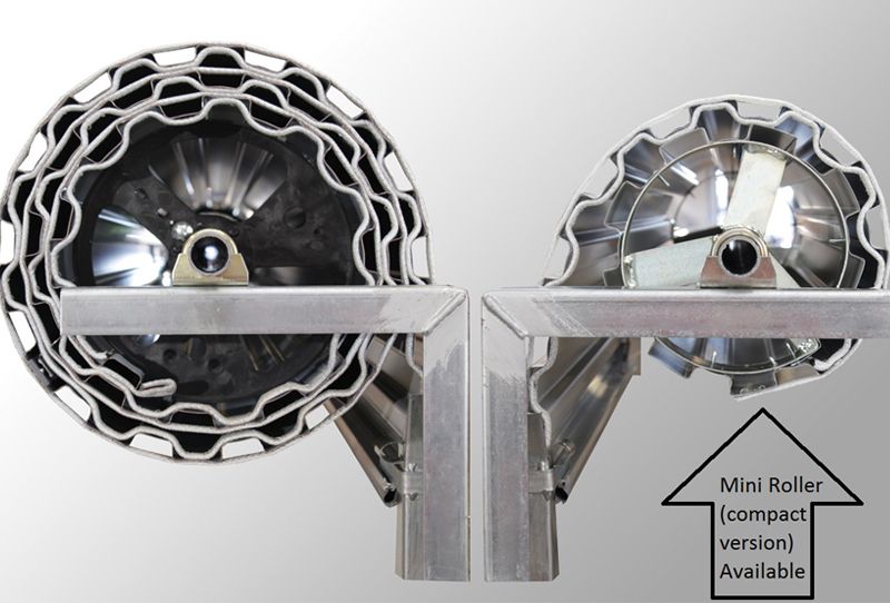 GLIDEROL 5" Replacement Lock Face FASCIA Plate Roller Shutter Doors hole Garage 