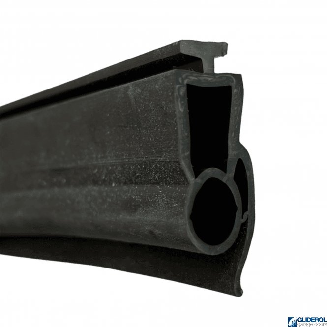 Aluprof Safety Edge rubber weather seal for 77mm or compact  insulated door (2x chamber)