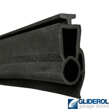 Safety Edge rubber weather seal for 77mm or compact Aluprof insulated door (2x chamber)